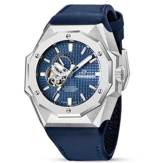 Pagani Design Stainless Steel Blue Dial Automatic Watch for Gents - PD-YS010