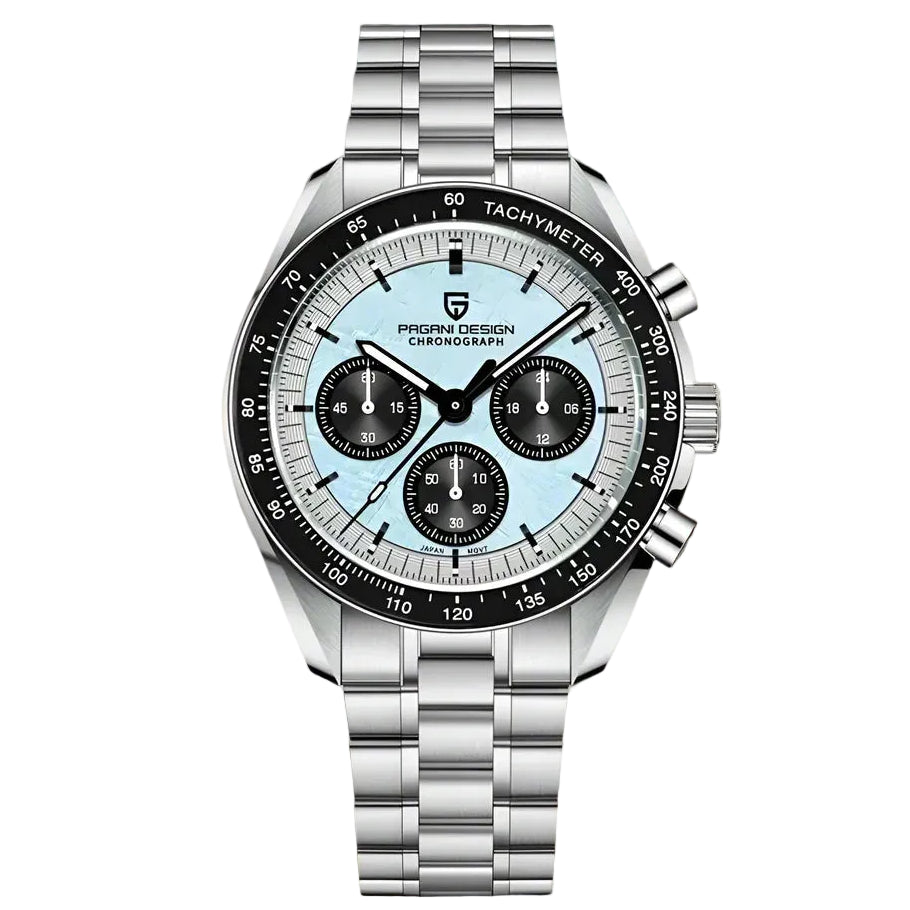 Pagani Design Stainless Steel Skeleton Dial Automatic Watch for Gents - PD-1701SK