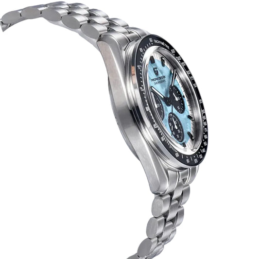 Pagani Design Stainless Steel Skeleton Dial Automatic Watch for Gents - PD-1701SK