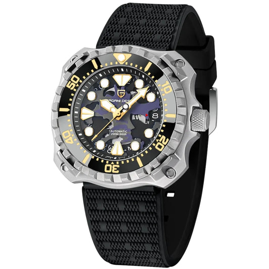 Pagani Design Stainless Steel Urban Camo Dial Automatic Watch for Gents - PD-YN009