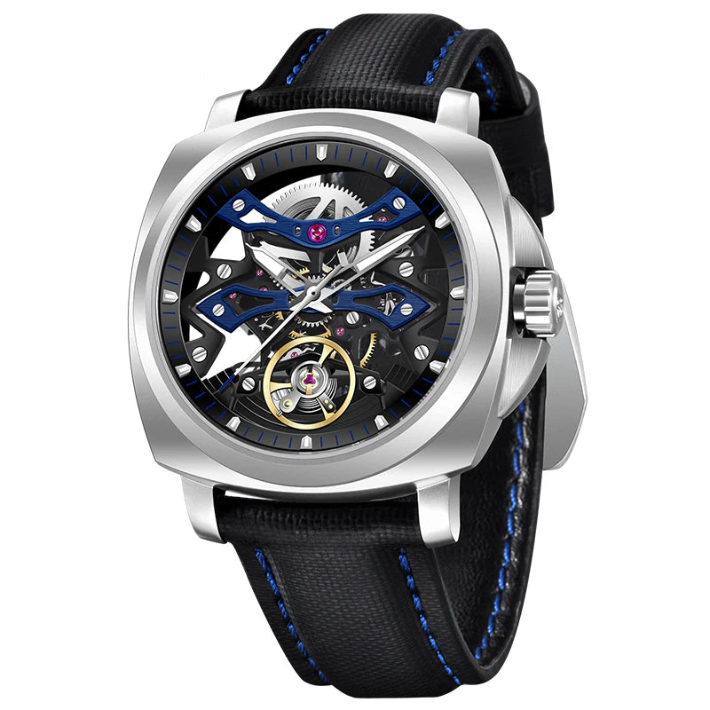 Pagani Design Stainless Steel Skeleton Dial Automatic Watch for Gents - PD-YS017
