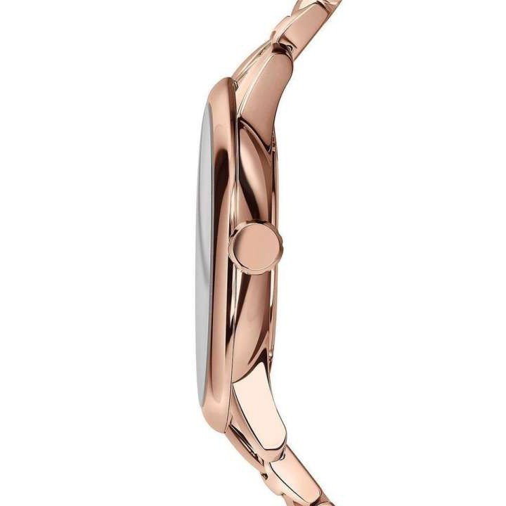 Burberry Men’s Swiss Made Stainless Steel Rose Gold Dial 40mm Watch BU10013